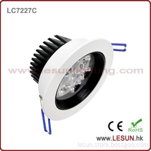Recessed integration lens 7W downlight led LC7227C
